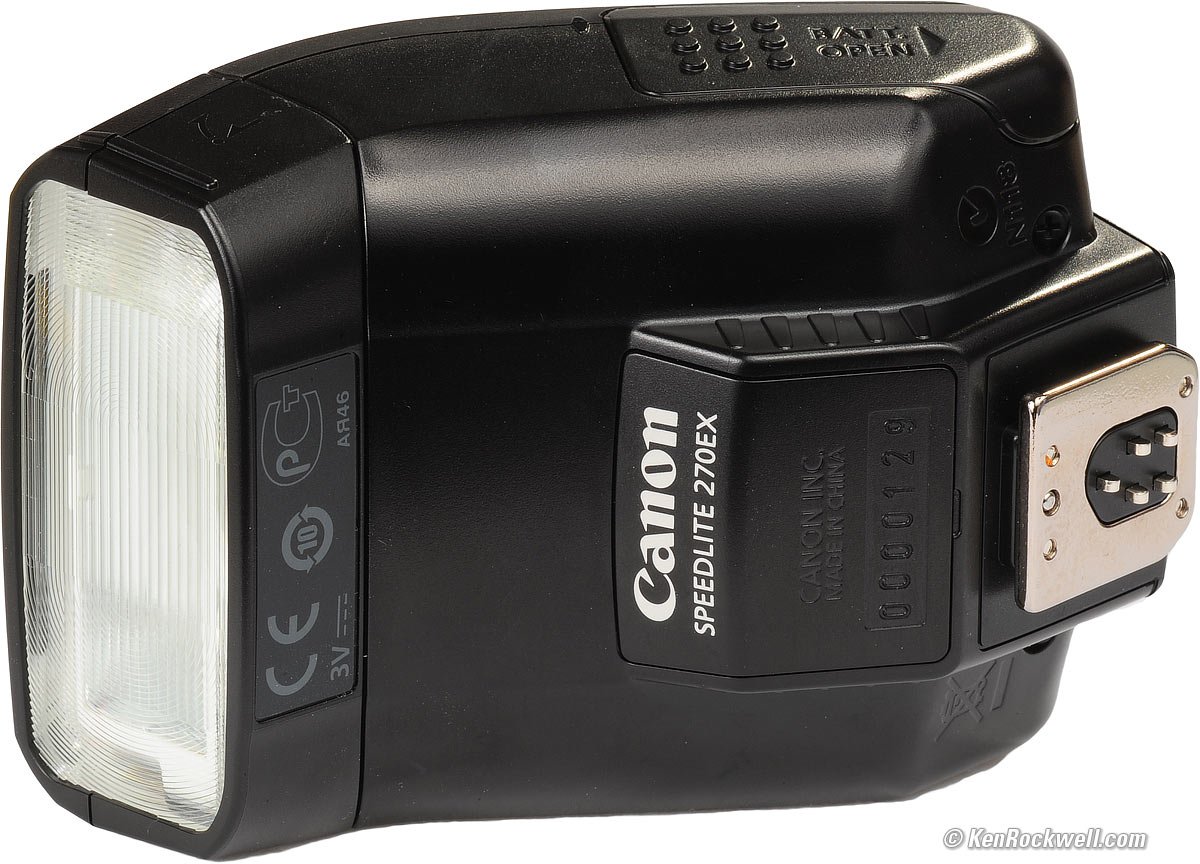 Canon Speedlite 270EX II Flash Review