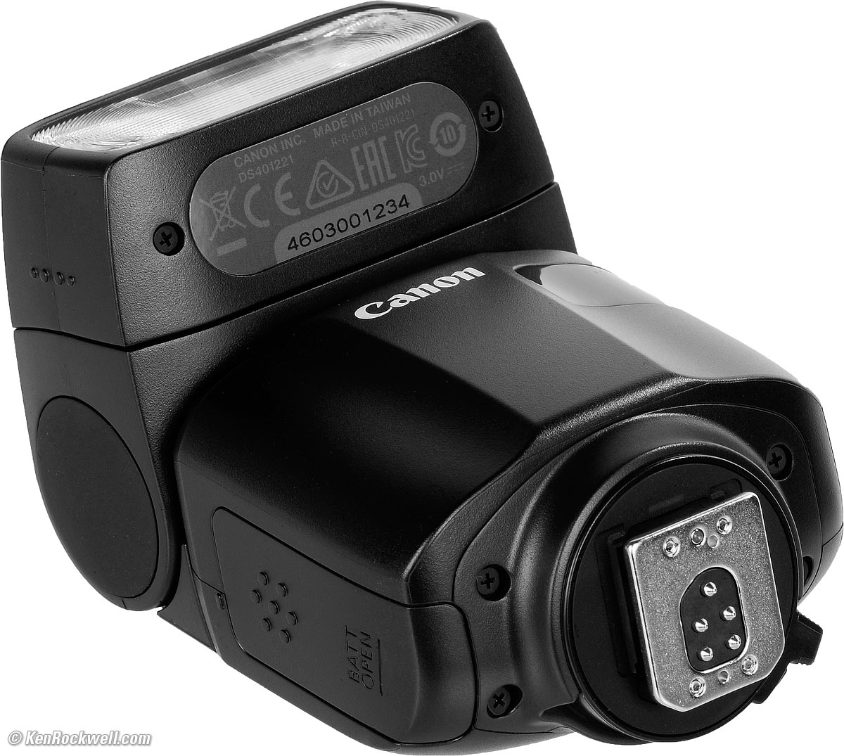 Canon Speedlite EL-100 Flash for Canon EOS digital cameras at Crutchfield