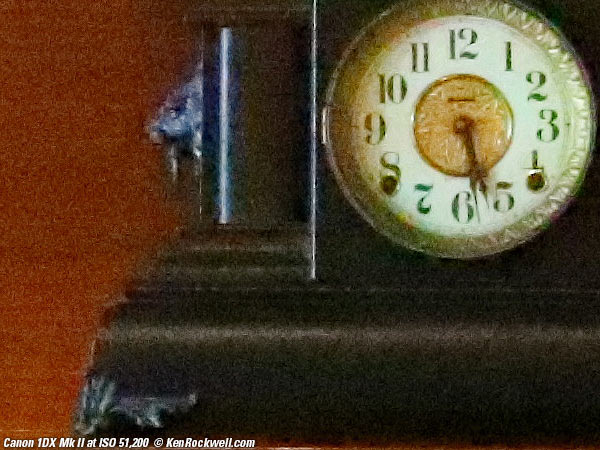 Canon 1DX Mk II high ISO sample image