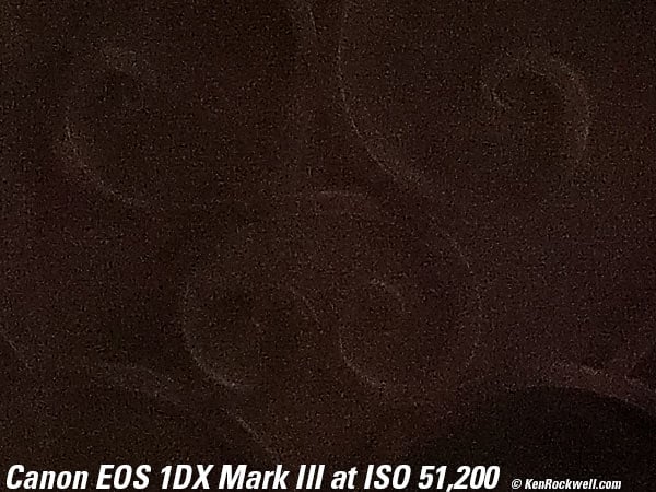 Canon 1DX Mark III High ISO Performance Sample Image File