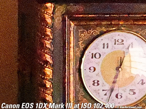 Canon 1DX Mark III High ISO Performance Sample Image File