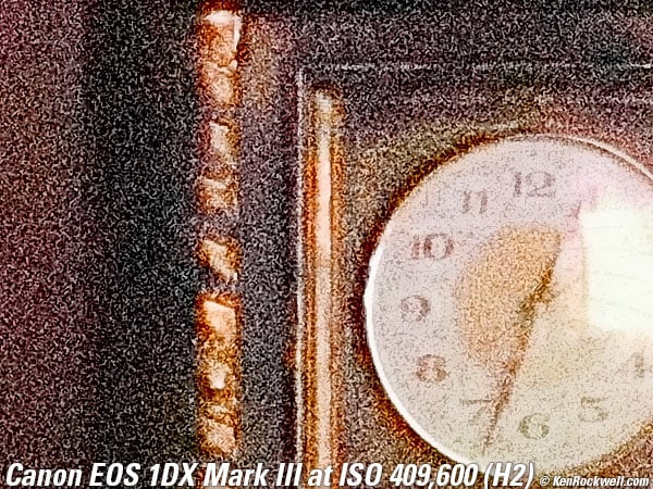 Canon 1DX Mark III High ISO Performance Sample Image File