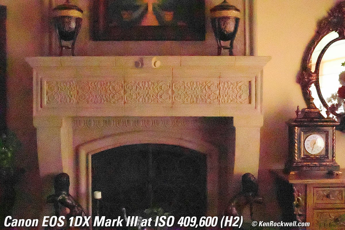Canon 1DX Mark III High ISO Performance Sample Image File