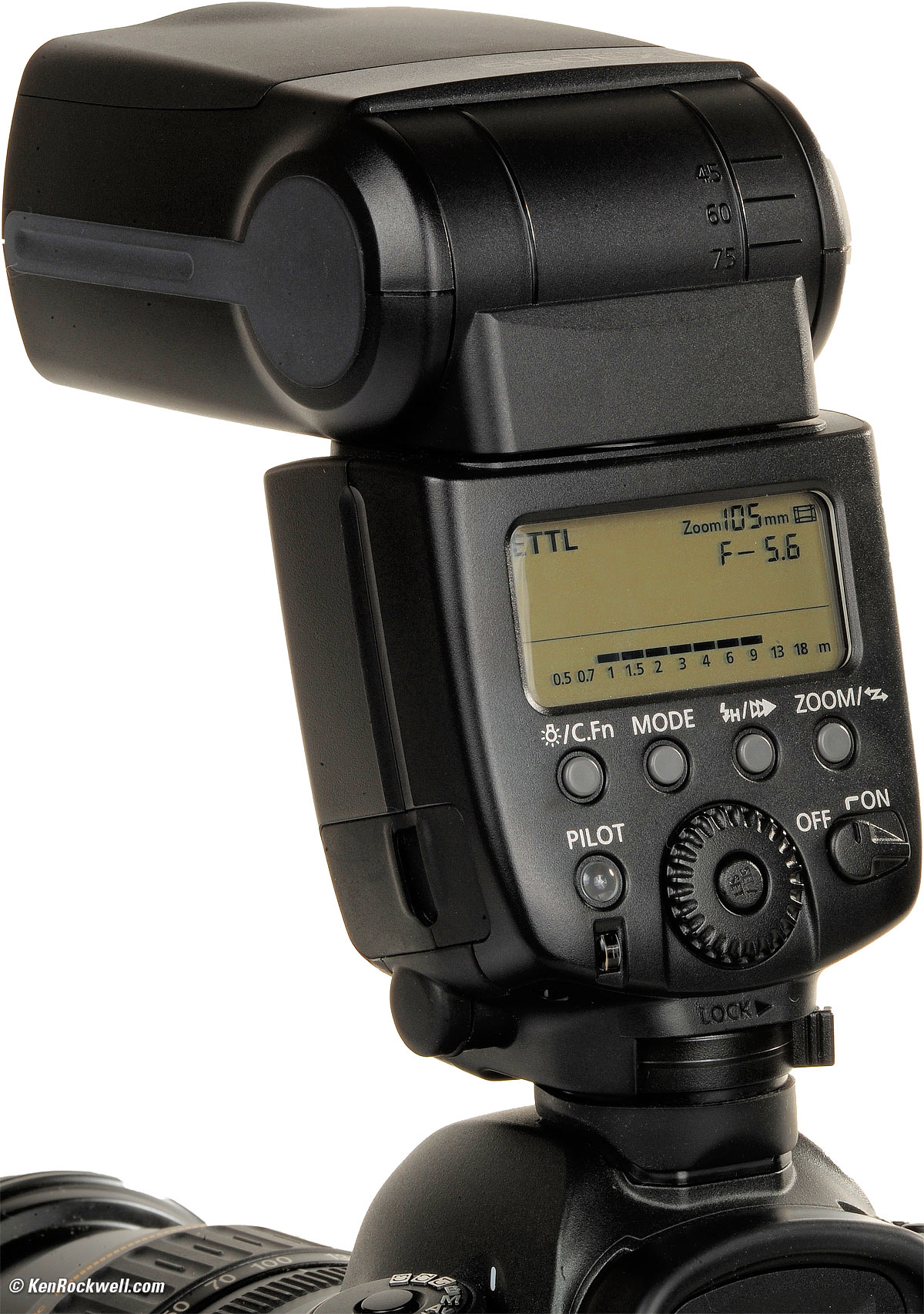 Canon 580EX II Speedlite Flash Unit Flashgun