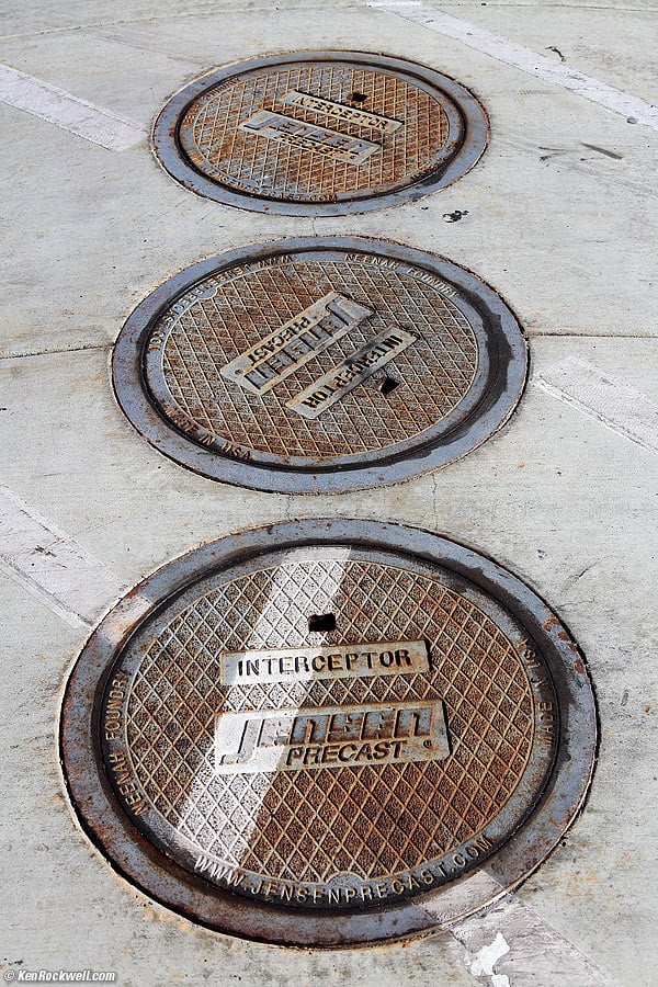 Three Jensen Precast Interceptors