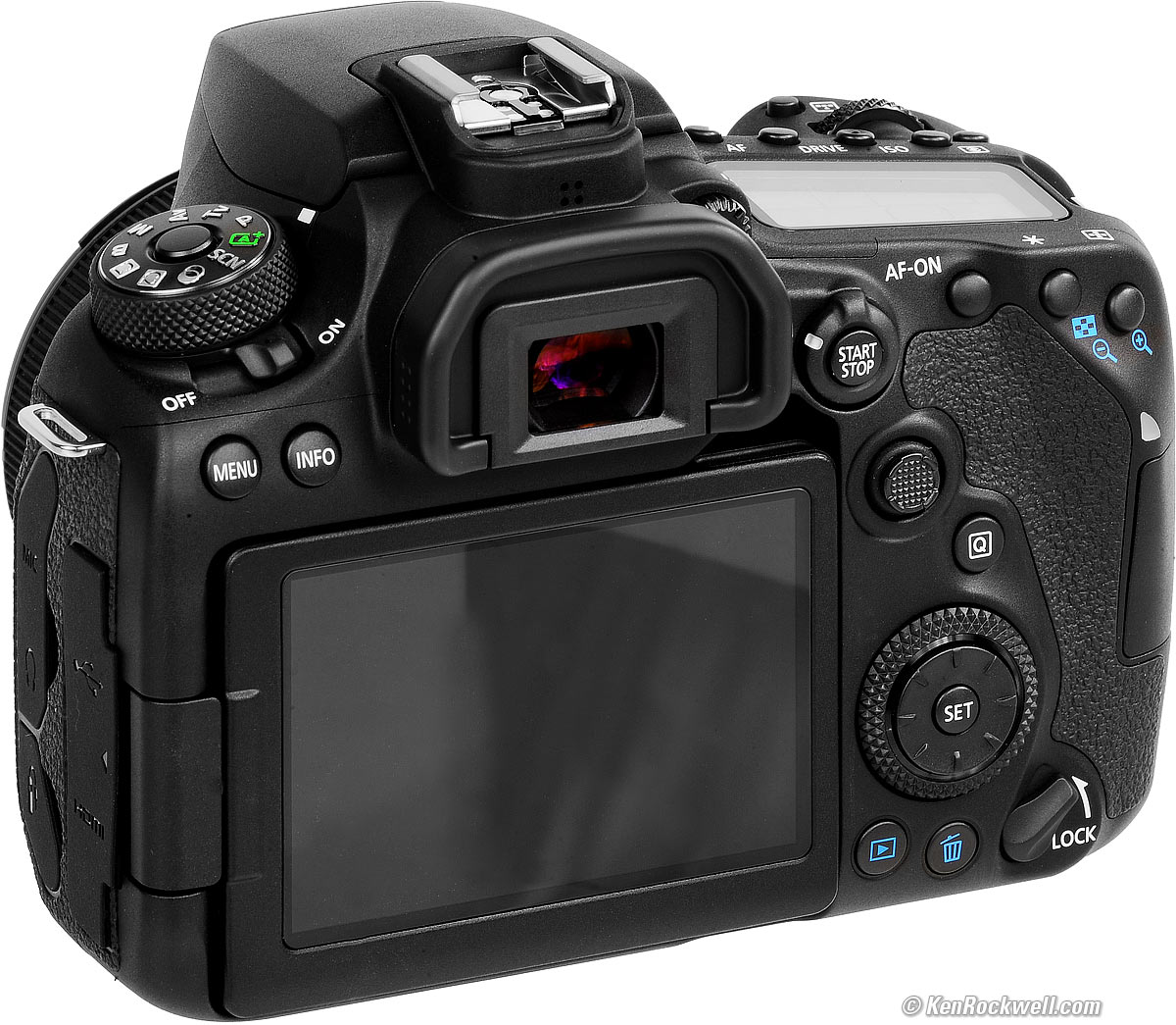 Canon EOS 90D 32MP DSLR Camera, Body Only