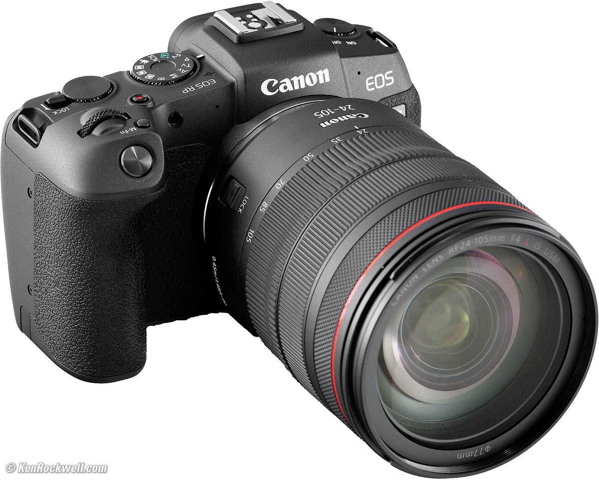 Canon EOS R, RP, R20 & R20 Compared