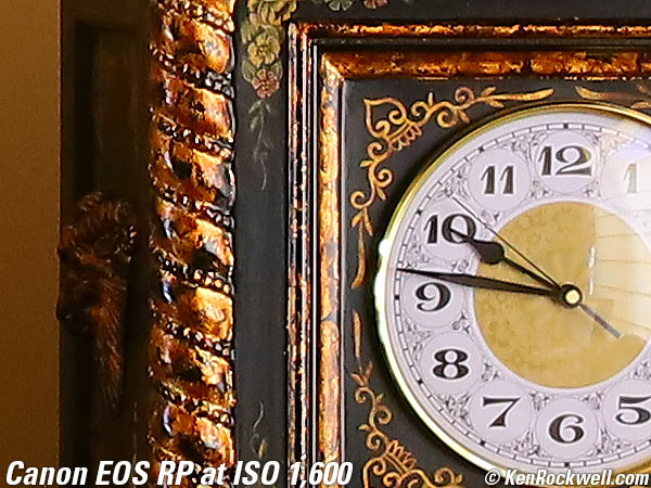 Canon EOS-RP High ISO Sample Image File
