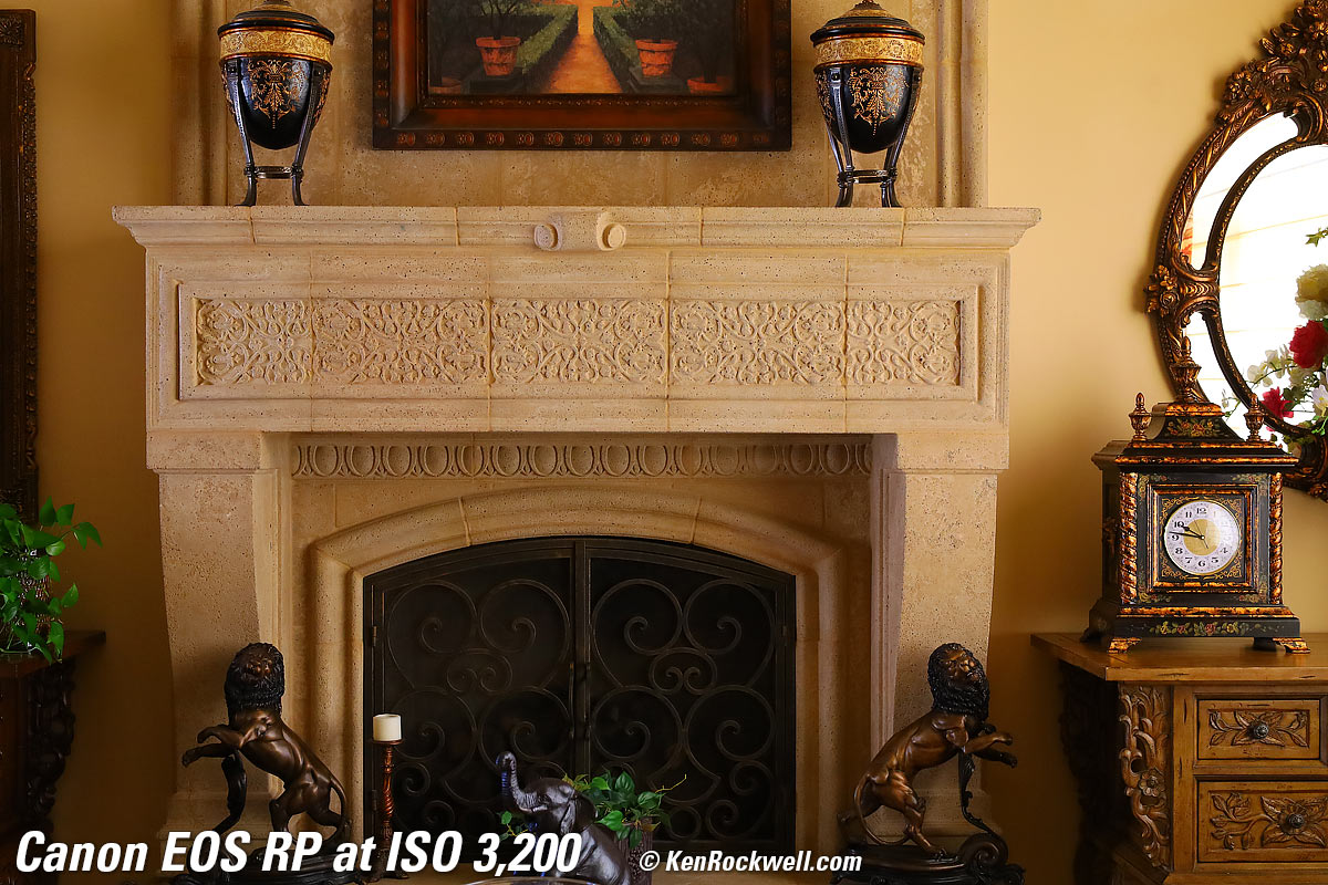 Canon EOS-RP High ISO Sample Image File