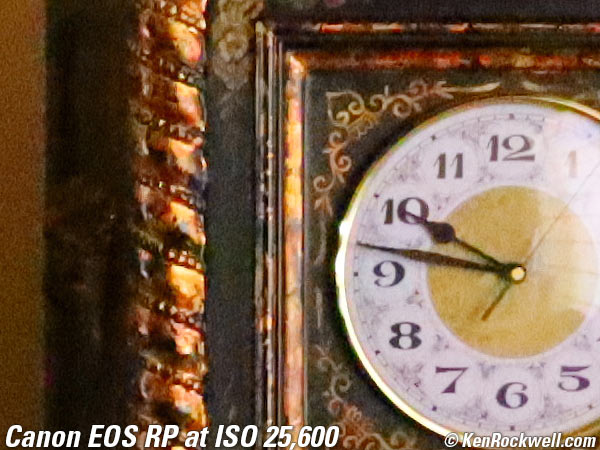 Canon EOS-RP High ISO Sample Image File