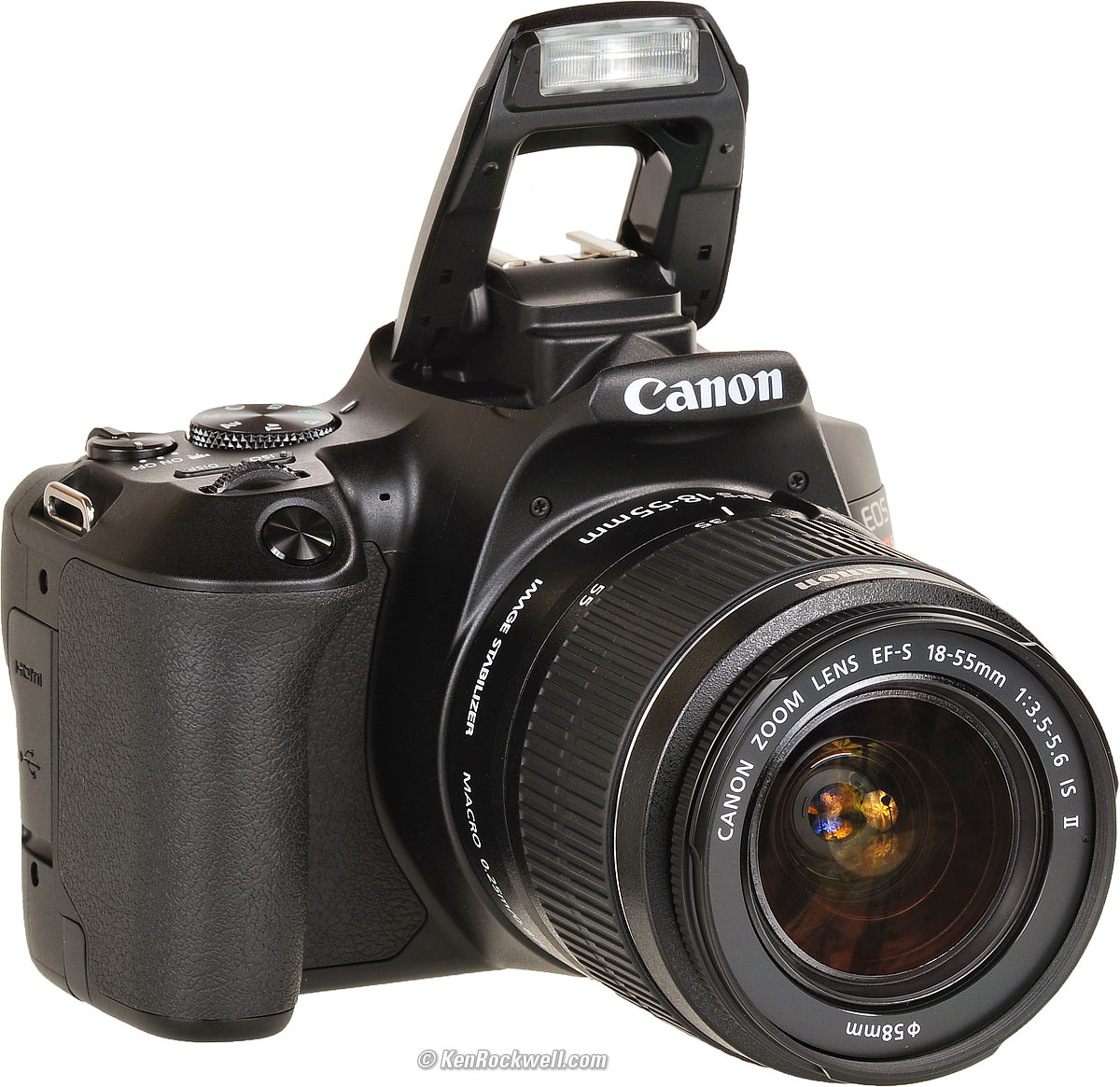 Canon SL3 Flash מובנה