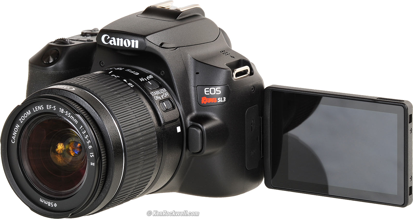 Canon SL3 Вградена светкавица