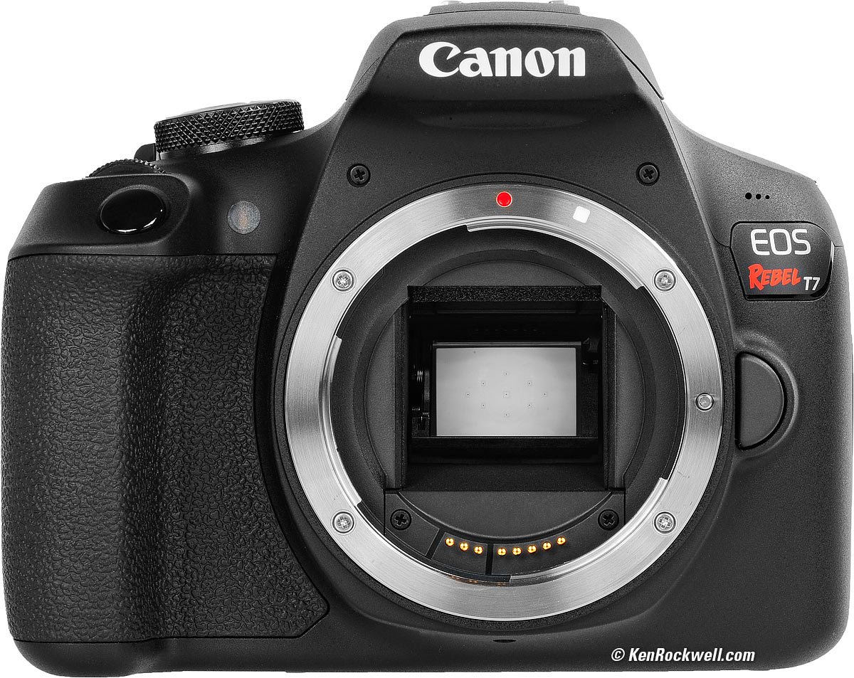 canon rebel t7 video review