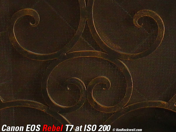 Canon T7 High ISO Sample Image File