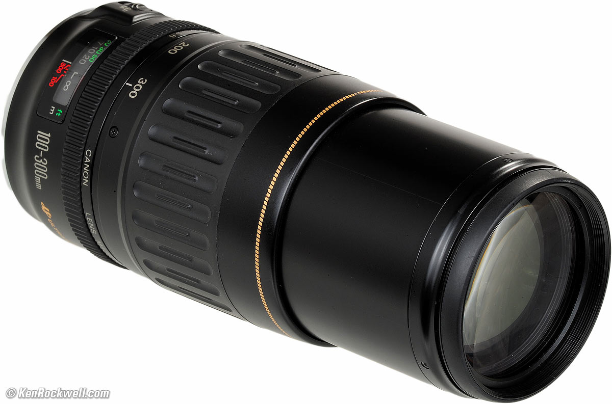 CANON EF 100-300mm F4.5-5.6 USM - レンズ(ズーム)