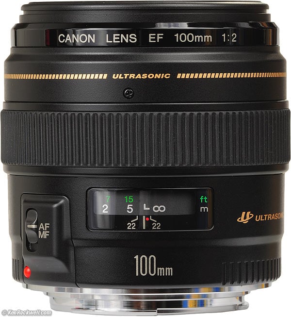 Canon EF 100mm f/2 USM