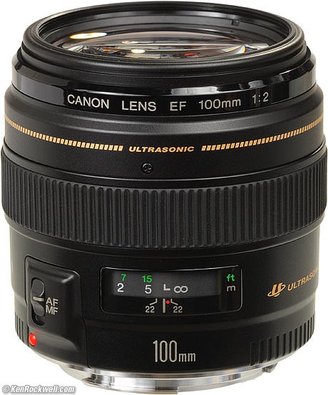 Canon 100mm f/2