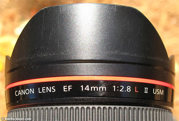 Canon 14mm cap wear