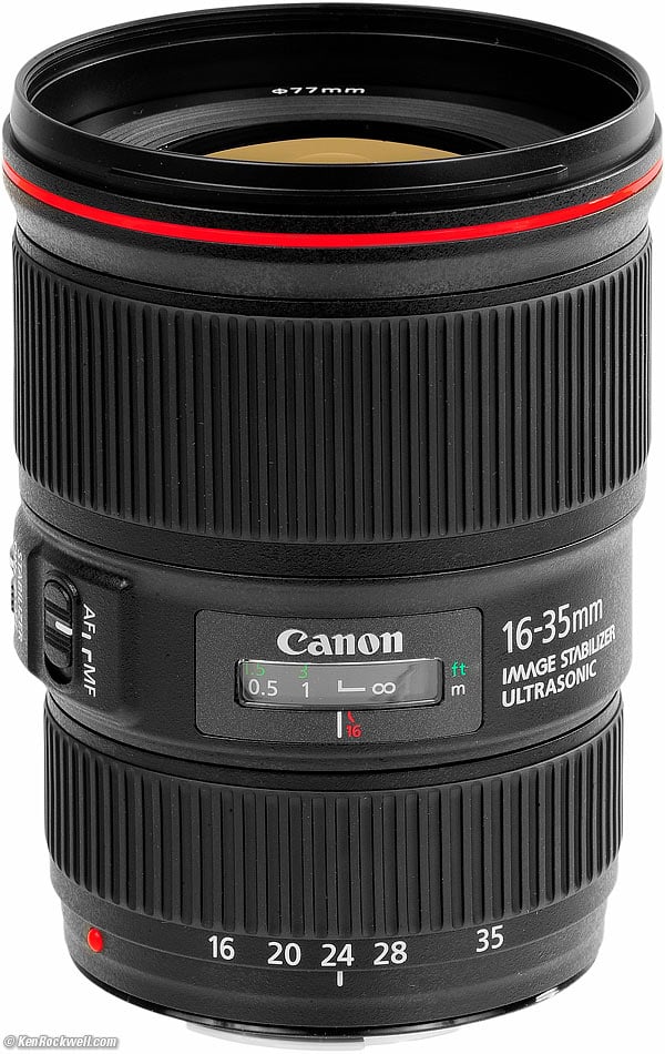 Canon EF 16-35mm f/4 L IS USM Review & Sample Images by Ken Rockwell
