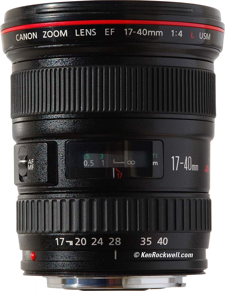 17-40mm Lens Only Canon EF 17-40mm f/4L USM Ultra Wide Angle Zoom Lens for Canon SLR Cameras 