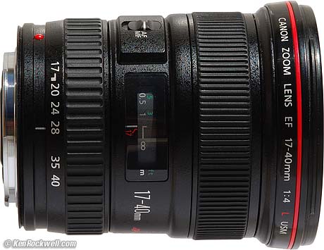 Canon 17-40mm Performance