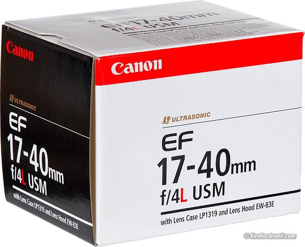 Canon 17-40mm f/4 L Review