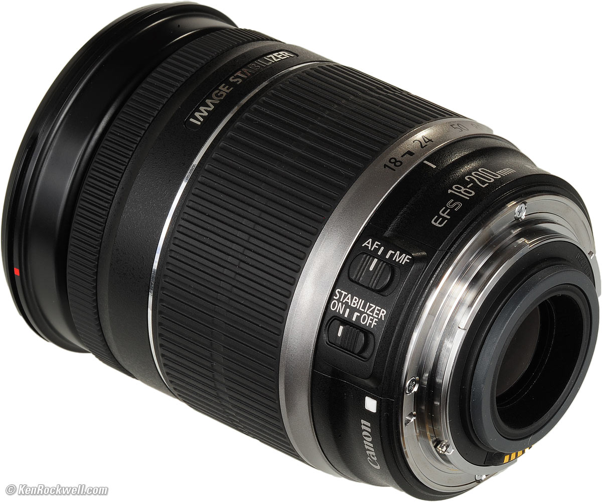 【美品】Canon EFS 18-200mm f3.5-5.6 IS