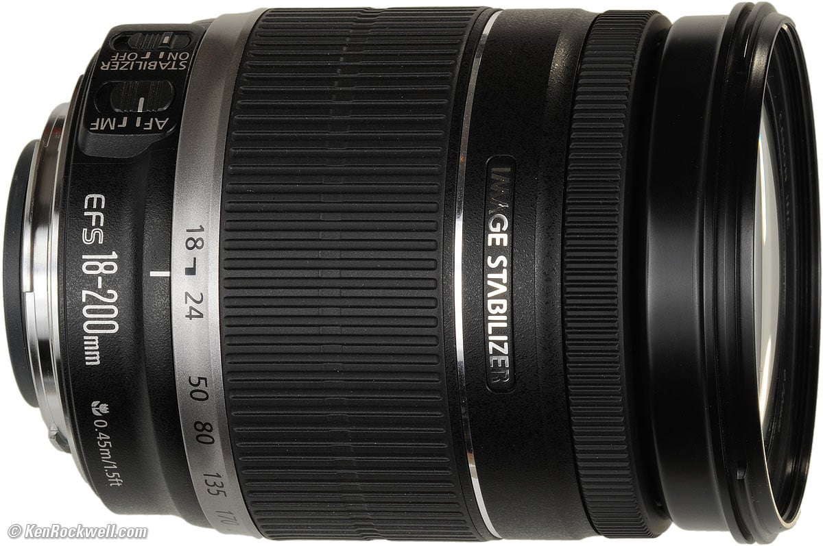 【美品】Canon EFS 18-200mm f3.5-5.6 IS