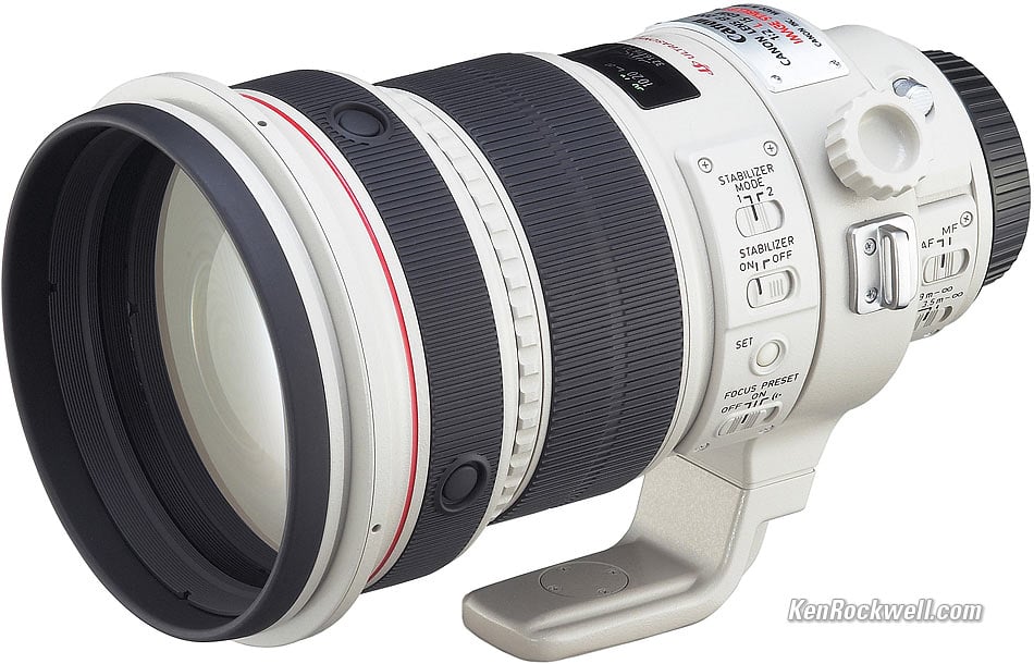 Canon EF 200mm f/2L IS Review by Ken Rockwell