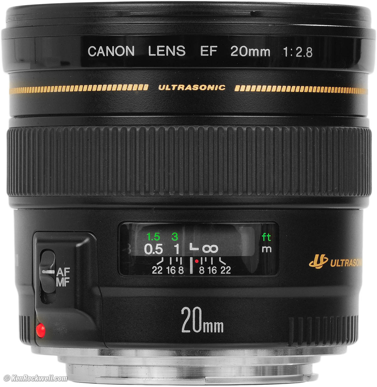 Canon 20mm f/2.8 USM Review