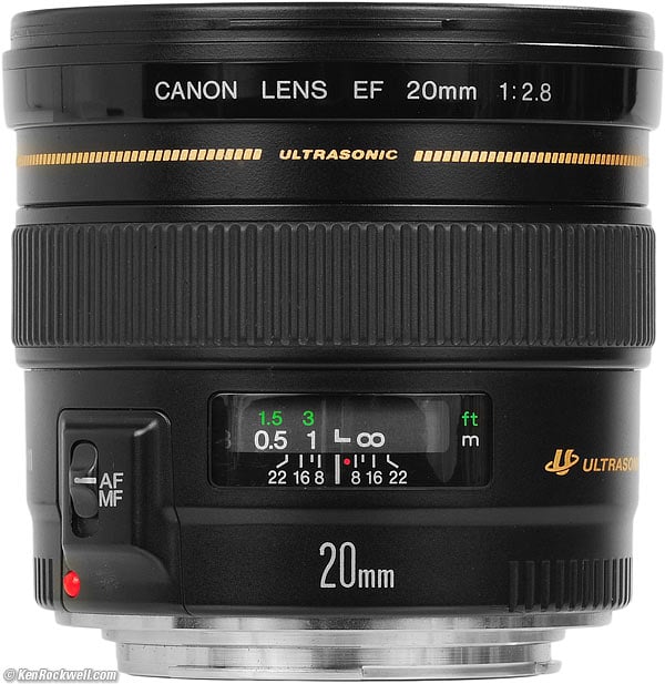 Canon 20mm f/2.8 USM   