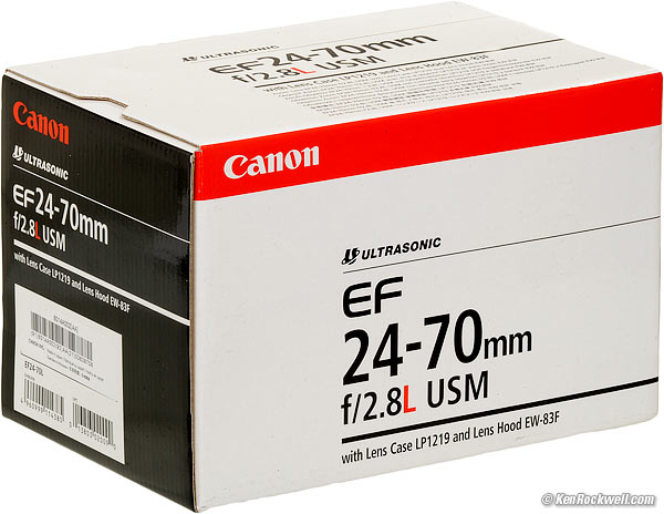 Canon 24-70mm f/2.8 L 