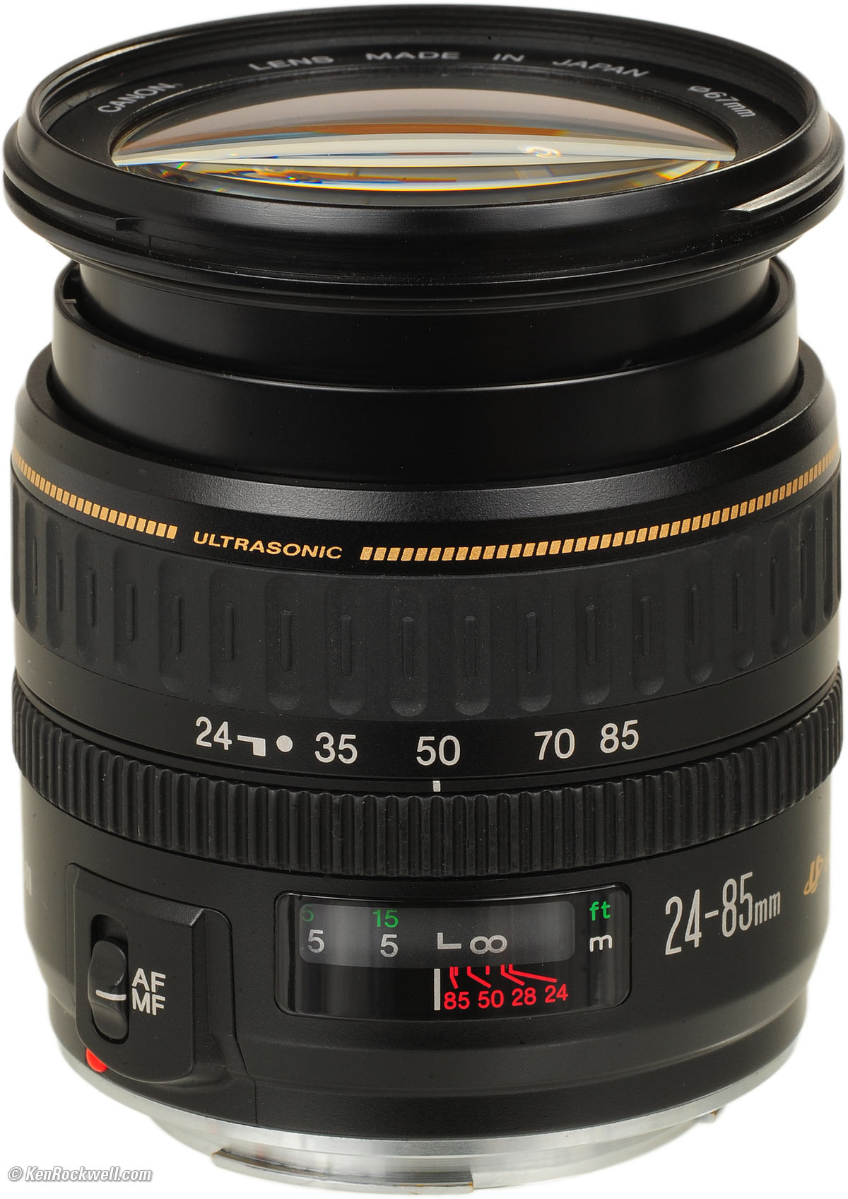 好評お得ヤフオク! - Canon EF レンズ 24-85mm F3.5-4.5 USM - レンズ