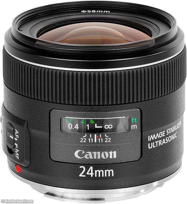 Canon 24mm f/2.8 IS Review