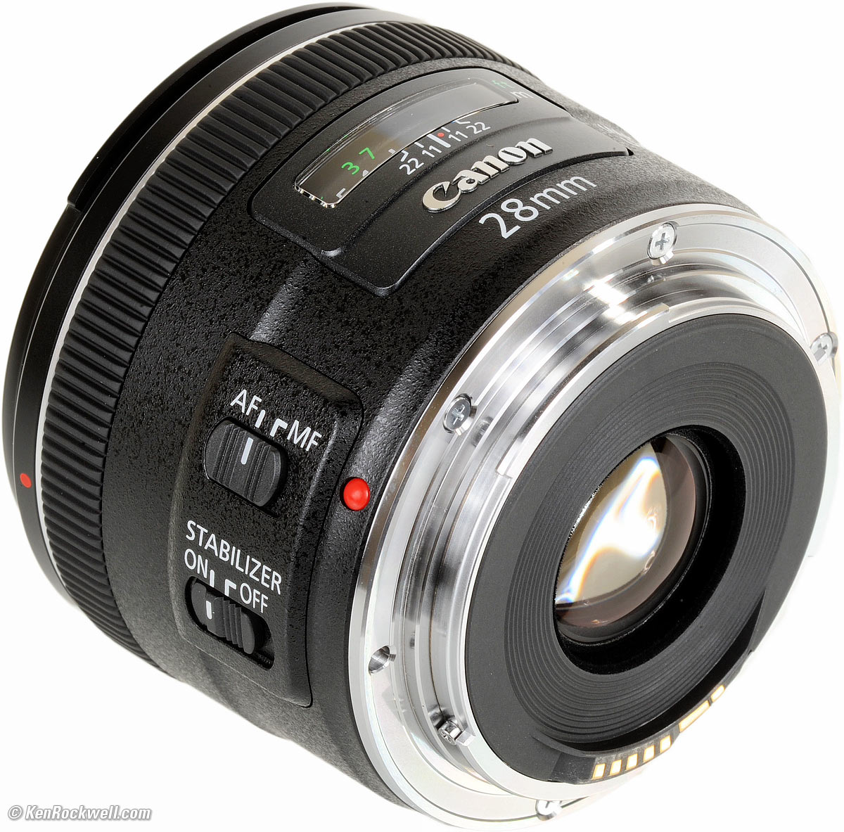 Canon 28mm f/2.8 IS Review