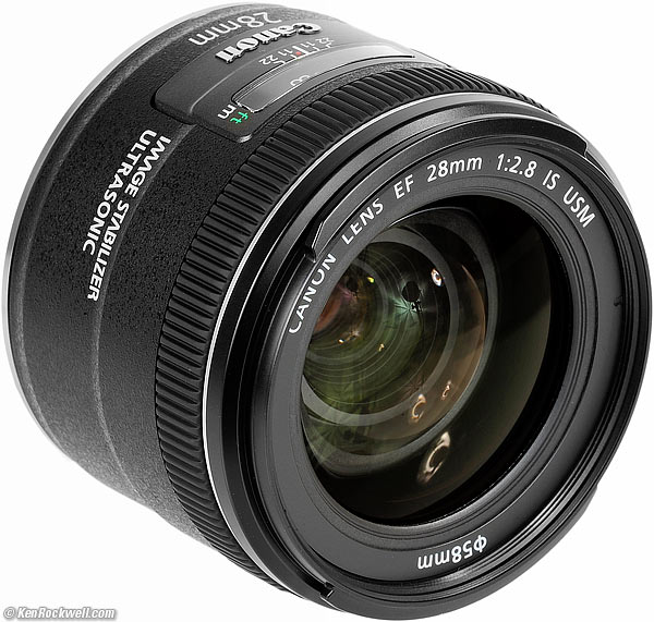 Canon 28mm f/2.8 IS