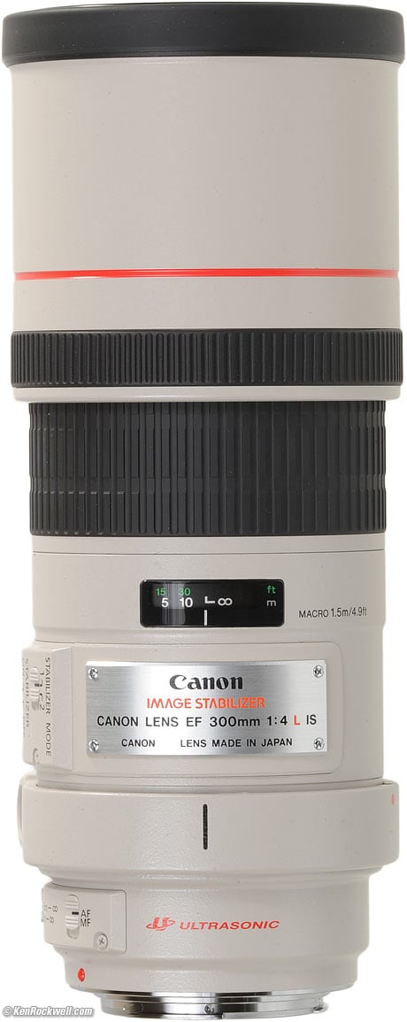 Canon EF 300mm f/4 L IS Review