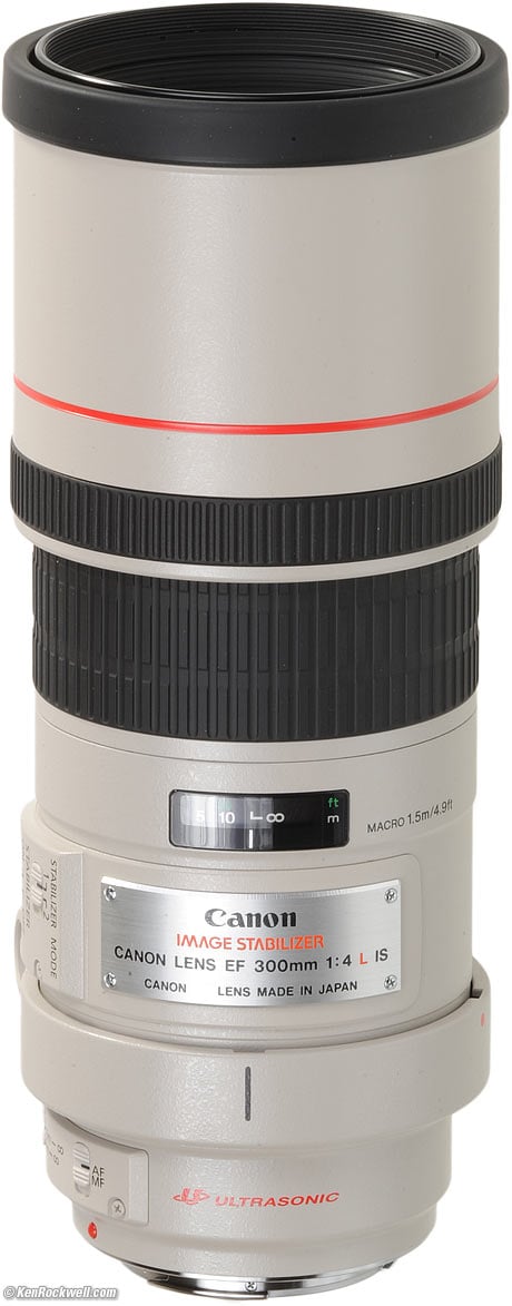 Canon 300mm f/4 L IS