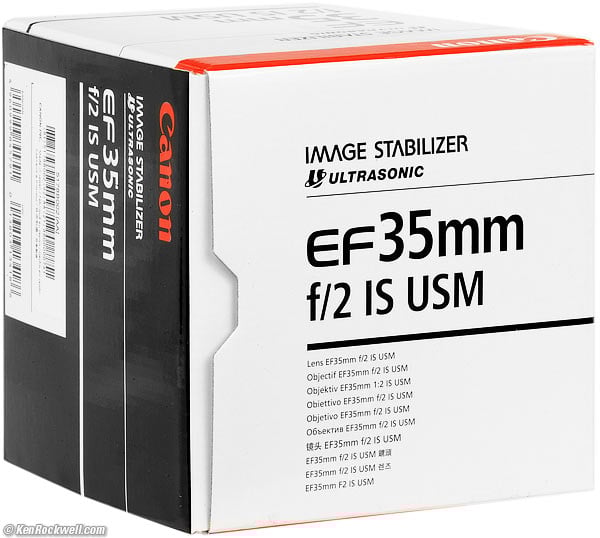 Canon 35mm f/2 IS Review