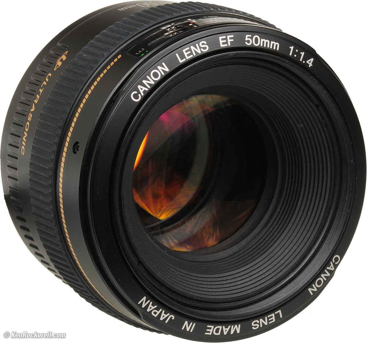 【美品】Canon EF 50mm f/1.4 USM プロテクター付き