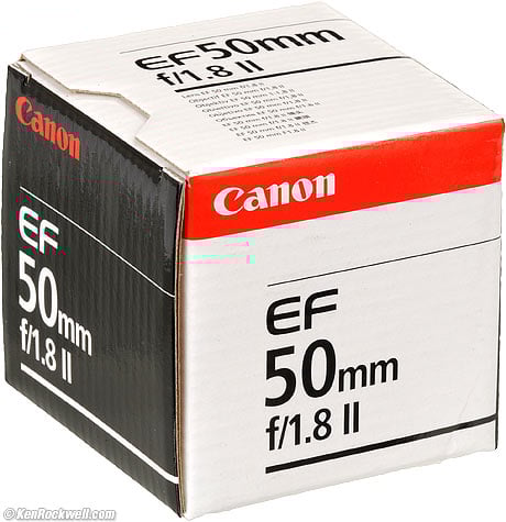 Canon EF 50mm f/1.8 II Review Canon EF 50mm f/1.8 II Review