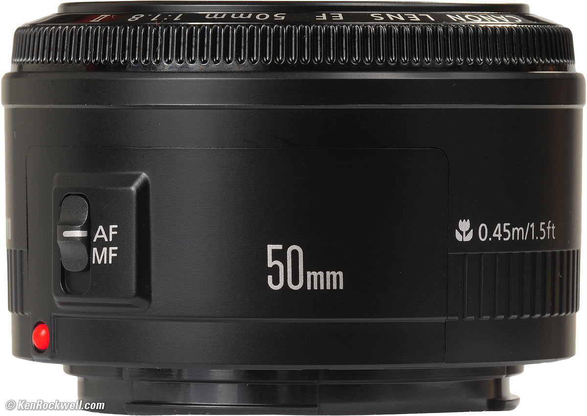 warmte Polijsten Transformator Canon EF 50mm f/1.8 II Review