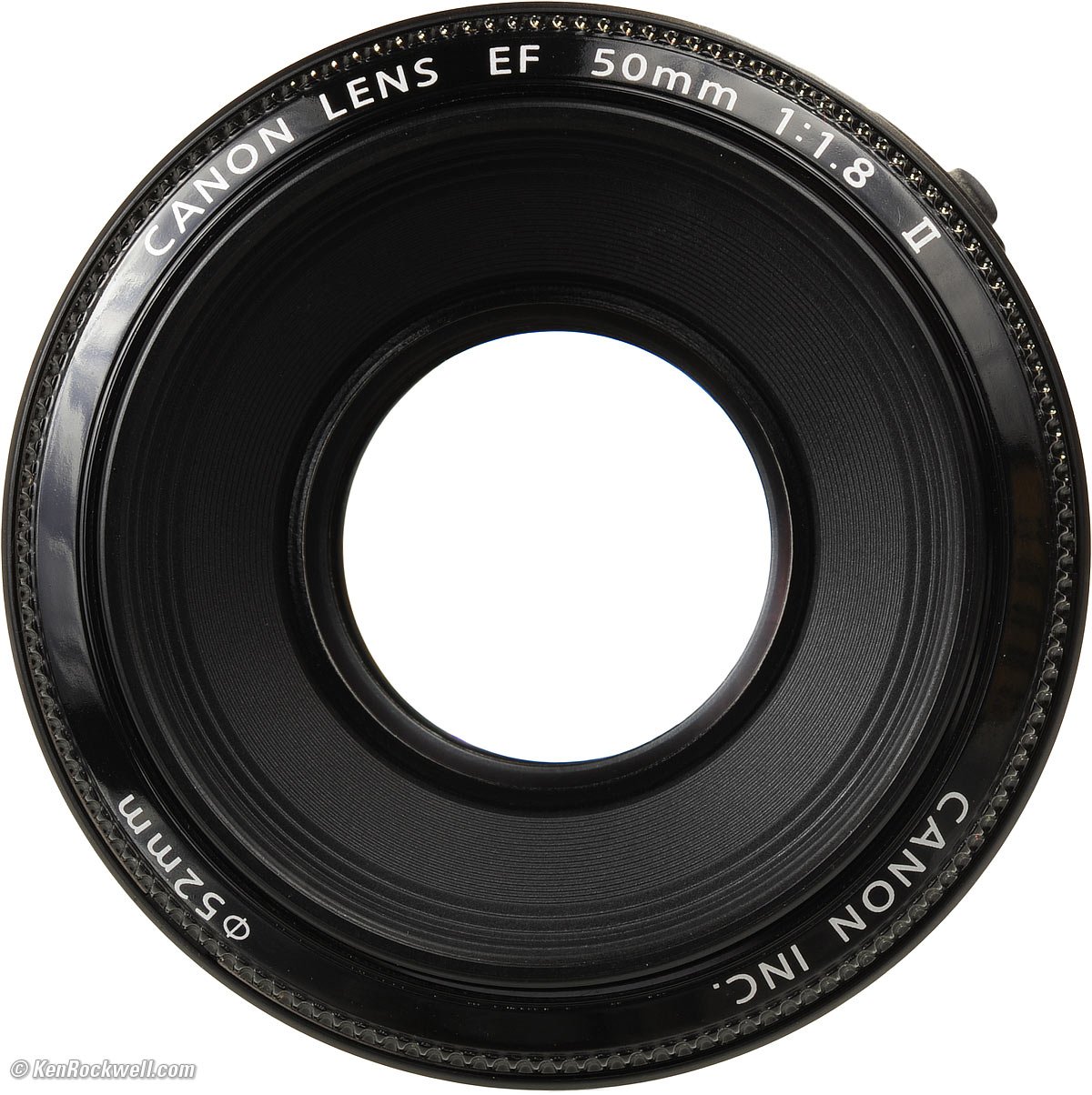 52mm Metal Parasol Para Canon EF 50m f/1.8 Nikon 50mm f1.8D/F1.4D II 18-55mm 