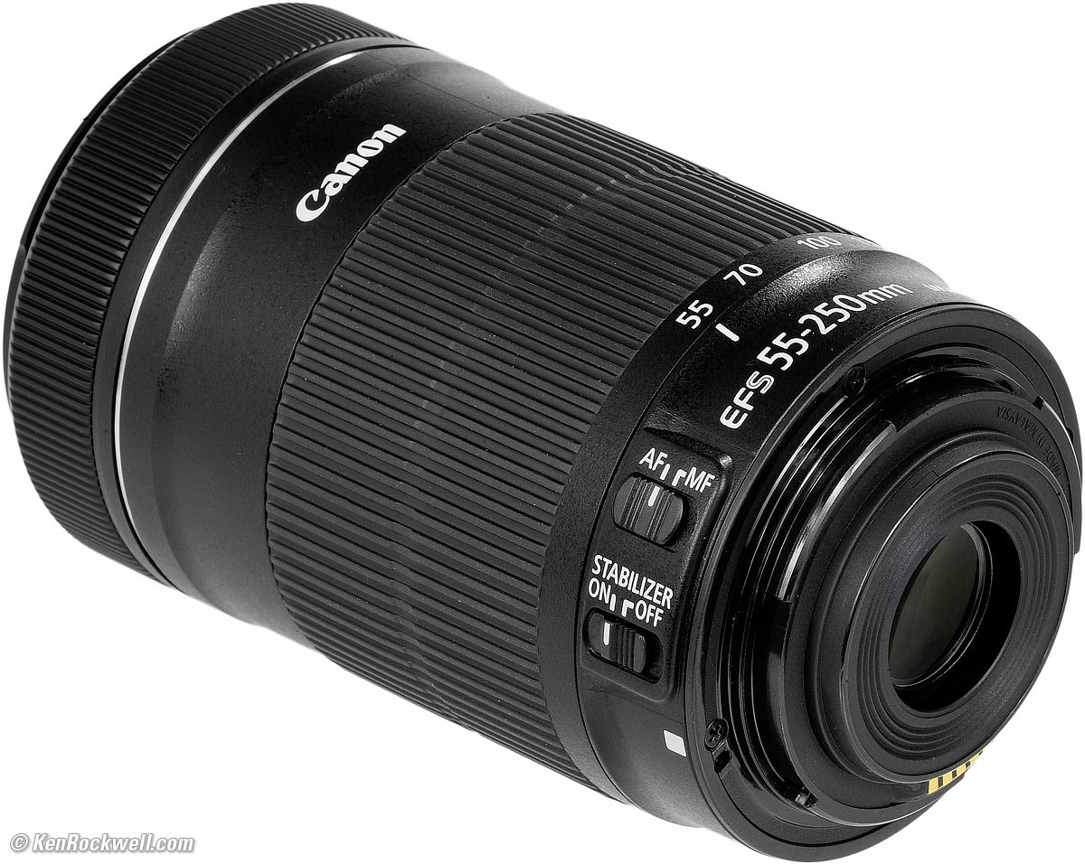 Canon EF-S 55-250mm F4-5.6 IS STM