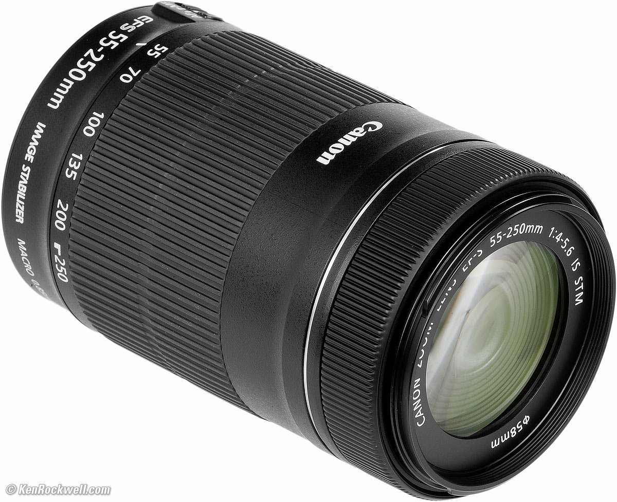 canon EF-S55-250mm f4-5.6 IS STM-