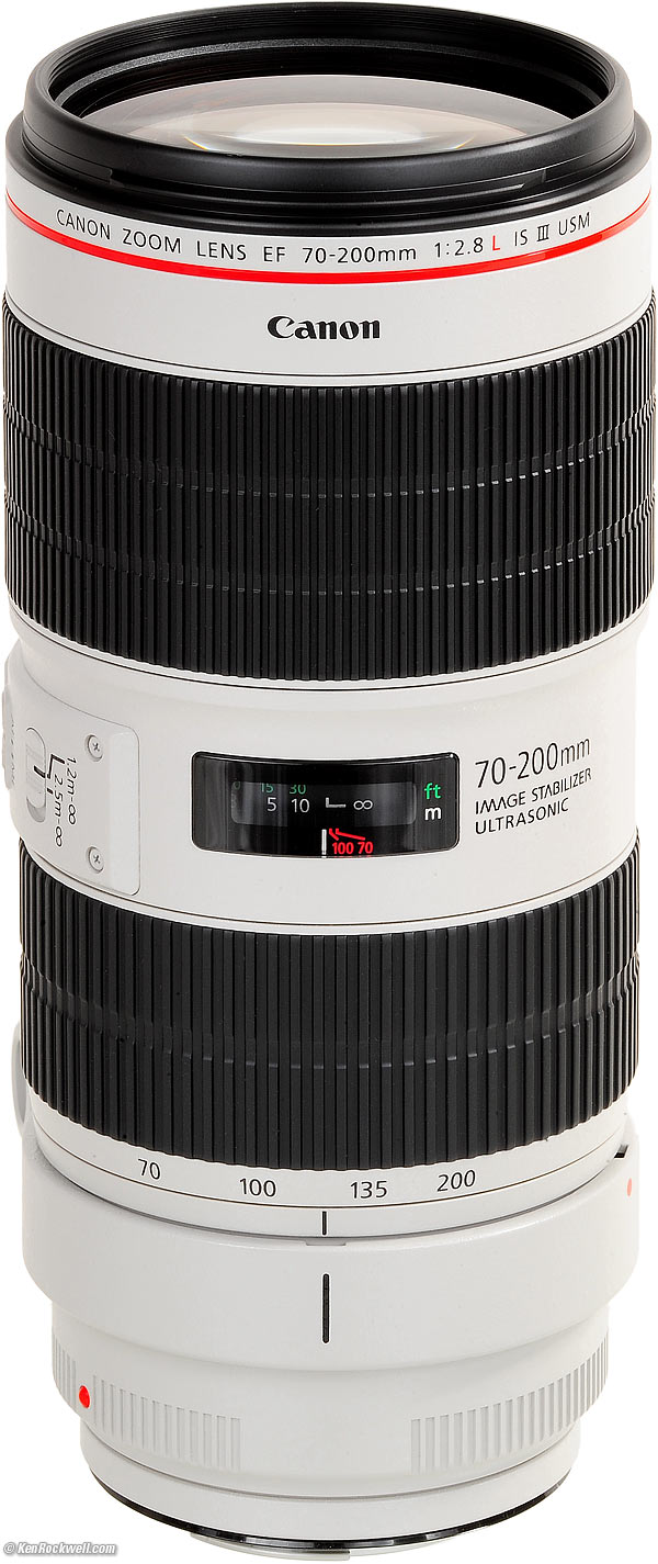 Canon 70-200mm f/2.8L IS III