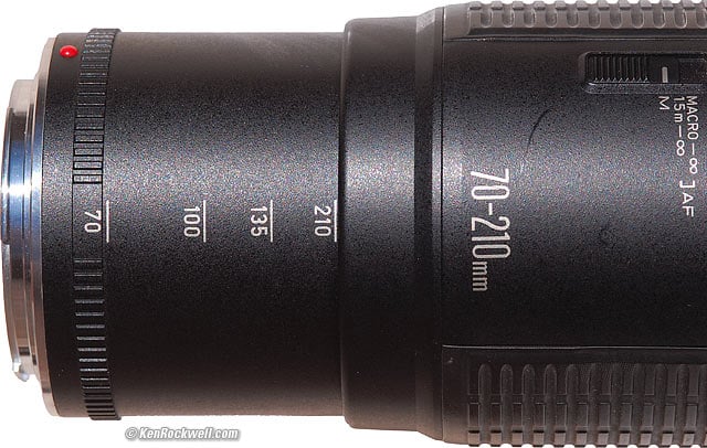 Canon 70-210mm review