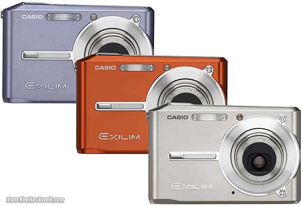 Casio EX-S600 colors