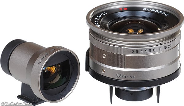 Zeiss 21mm f/2.8 for Contax G