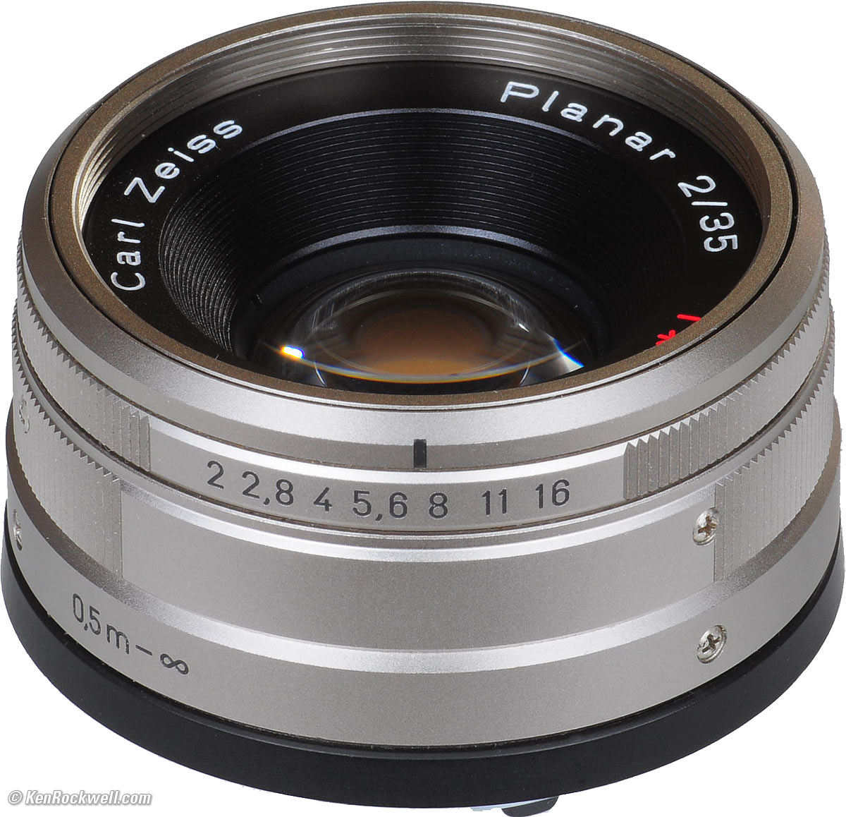 CONTAX Carl Zeiss Planar 35mm F2 T G